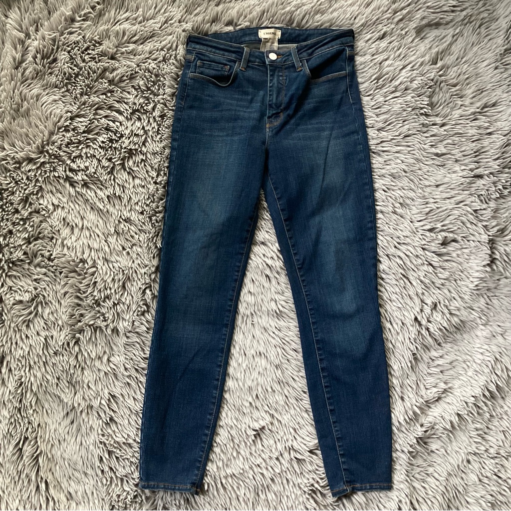 L'agence Size 27- Dark Blue Skinny Jeans Margot